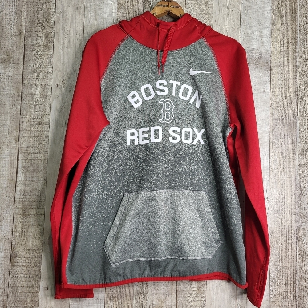 Nike Dri Fit Boston Red Sox Hoodie. Size Large